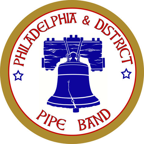 Philadelphia & District Pipe Band Logo PDPB Logo